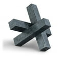 thumbnail image 1 of Meridina Furniture Stix Green Marble Decorative Object, 1 of 5
