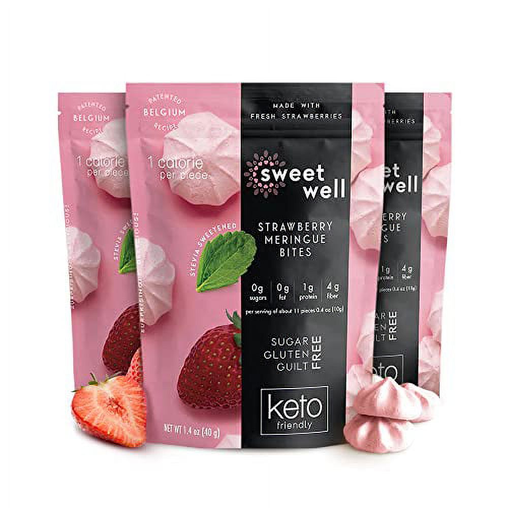 Meringue Cookies, Low Carb Keto Snack, GlutenFree Keto Cookies