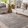 thumbnail image 1 of Merino Grey 2' x 5' Modern Runner Area Rug, 1 of 6