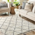 thumbnail image 1 of Merino Grey/Cream 2' x 5' Global Runner Area Rug, 1 of 6