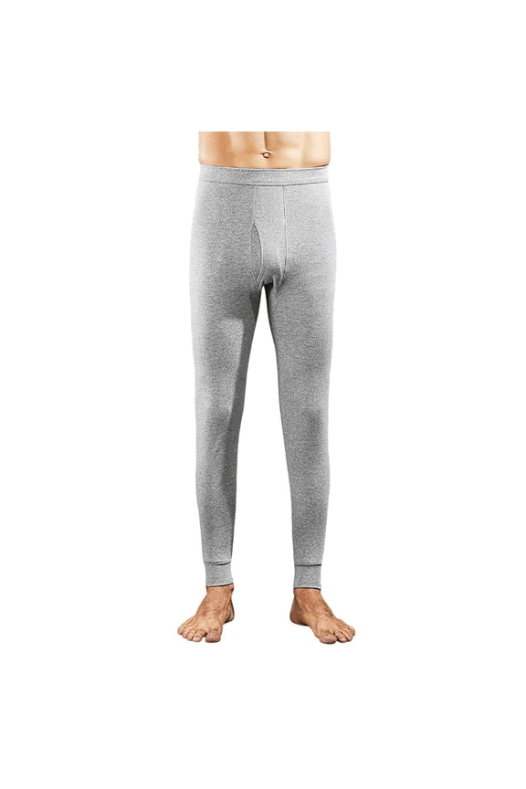 Merino Wool Base Layer Men thermal Long Underwear Soft Long Johns for Hunting Hiking Size M-4XL Gray