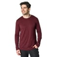 thumbnail image 1 of Merino Wool Base Layer Mens - 100% Merino Wool Shirts for Men Thermal Underwear Long Sleeve T-Shirt for Hiking Hunting, 1 of 6