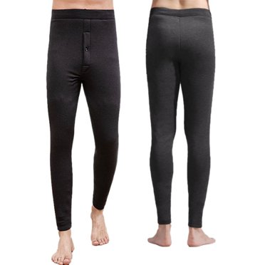 100% Merino Wool Long Johns Pants – High Waist Thermal Underwear For Men & Women (Creamy White)