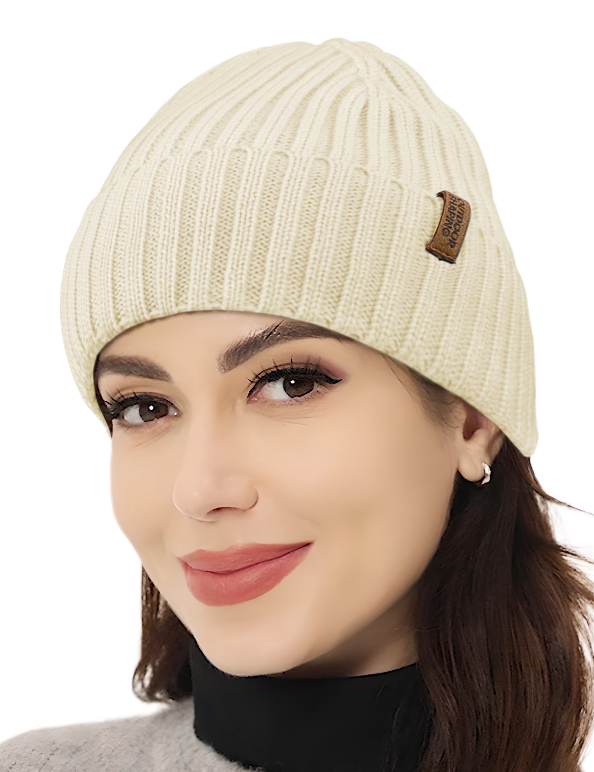 Merino Wool Beanie for Men & Women, Unisex Daily Cuffed  display picture 3