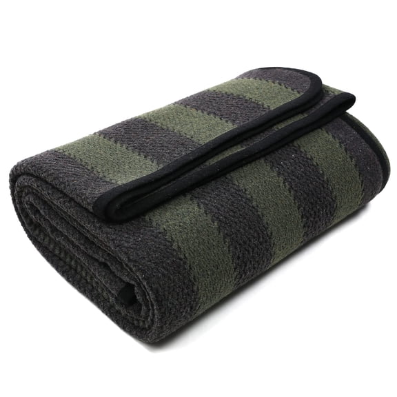 Merino Wool Blanket for Camping, 87" x 63"