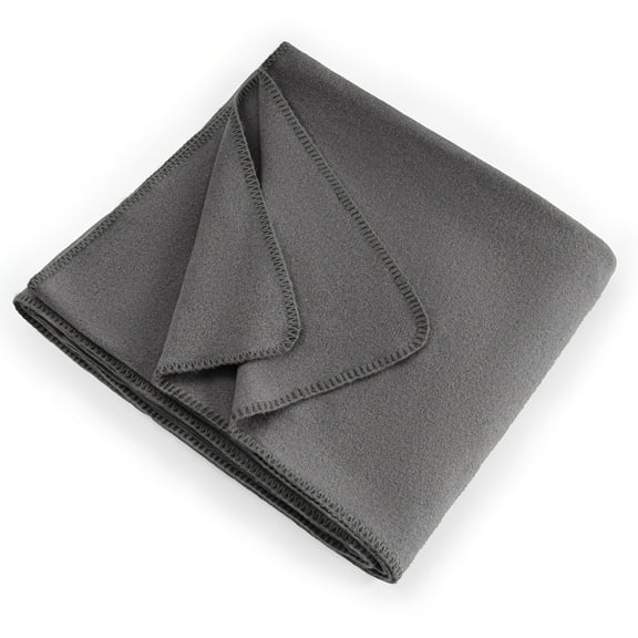 Merino Wool Blend Blanket, Warm Thick Washable, Lightweight for Travel Airplane Camping Sports, Cozy Home Throw, Easy to Carry, Ideal Holiday Gift