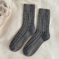 thumbnail image 1 of Merino Wool Boot Hiking Socks for Women JIANLAI Hiking Warm Winter Thick Thermal Crew Cozy Cabin Ladies Gift Comfy Boot Work Socks, 1 of 3