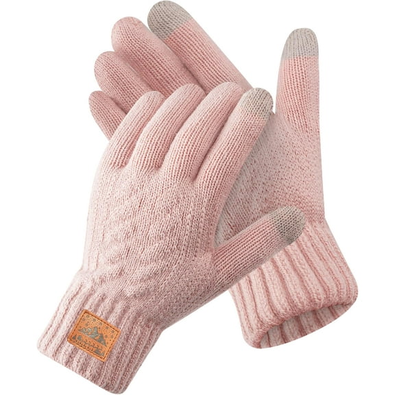 Merino Wool Gloves for Men & Women, Thermal Gloves With Touchscreen Warm Fleece Liner for Winter Cold Weather