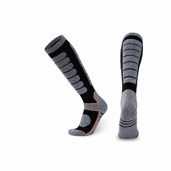 Unisex Knee High Merino Wool Ski Socks, Thermal Warm Winter Snowboard & Snowboarding Sport Socks for Men Women
