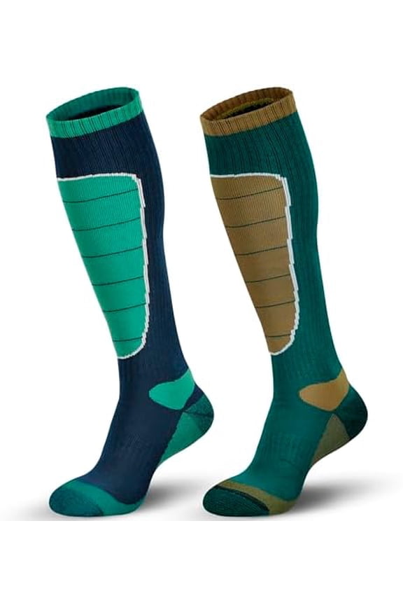 Merino Wool Ski Socks, Cold Weather Socks for Snowboarding, Snow, Winter, Thermal Knee-high Warm Socks, Hunting