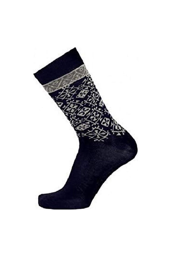 Merino Wool Socks Formal Casual Men's Women's Small (35-39) Blue Navy Fjallnas by Bengt & Lotta