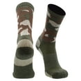 thumbnail image 1 of Merino Wool Socks for Men and Women (Green Camo, Large), 1 of 2