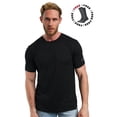 thumbnail image 1 of 𝗘𝗩𝗘𝗥𝗬𝗗𝗔𝗬 𝗖𝗢𝗠𝗙𝗢𝗥𝗧 Men’s Merino Wool T-Shirt - Soft Lightweight Base Layer with Hiking Socks - Merino.tech, 1 of 10