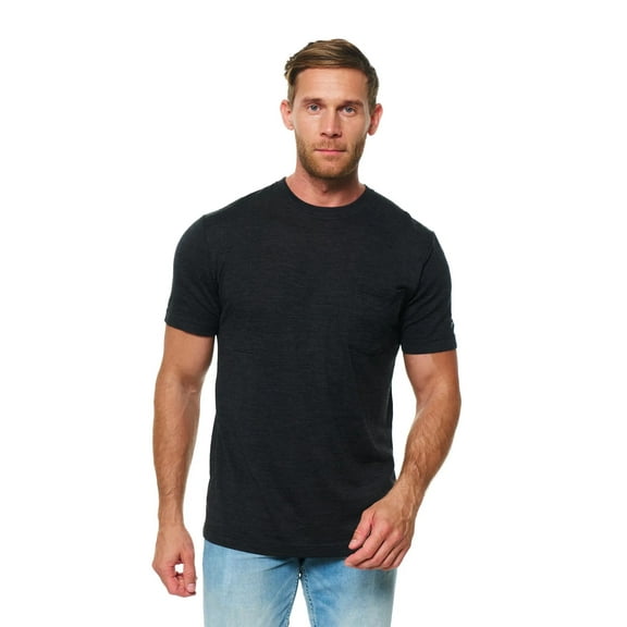 Merino Wool T-Shirt Mens - Short Sleeve Merino Wool Shirts for Men Sport Lightweight Thermal Base Layer Hiking Tshirt