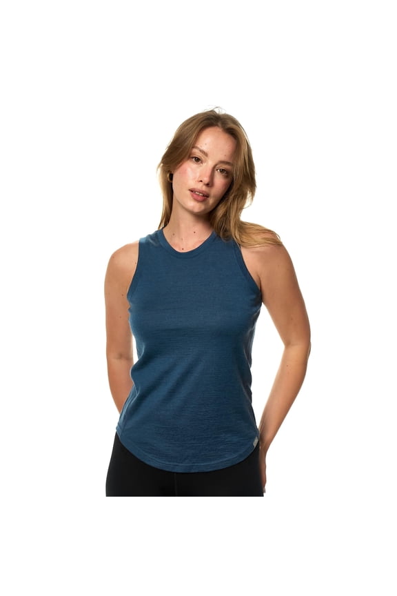 Merino.tech Women’s Tank Top - 𝗠𝗼𝗶𝘀𝘁𝘂𝗿𝗲 𝗪𝗶𝗰𝗸𝗶𝗻𝗴 Merino Wool Tank (XS-XXL) - Color