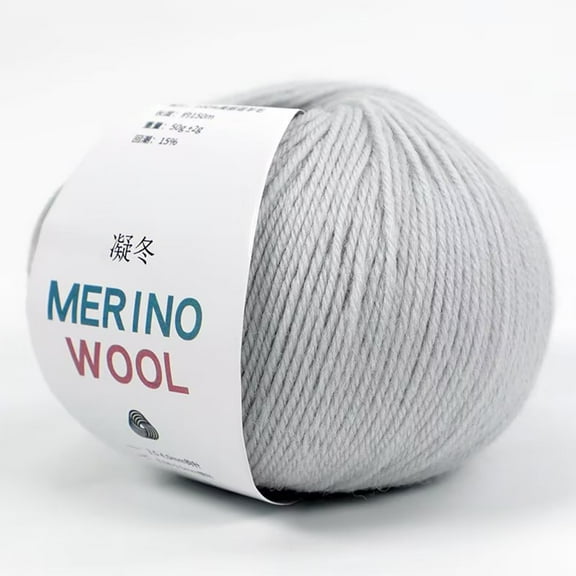 Merino Wool Yarn, Warm And Soft Yarn, Suitable For Hand-Knitting And Crochet, Medium Thickness, Suitable For Handmade Diy Clothes, Scarves, Hats