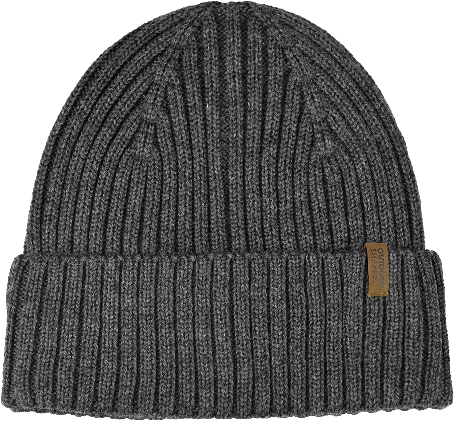 Merino Wool for Men & Women, Unisex Daily Cuffed Plain Knit Hat, Soft