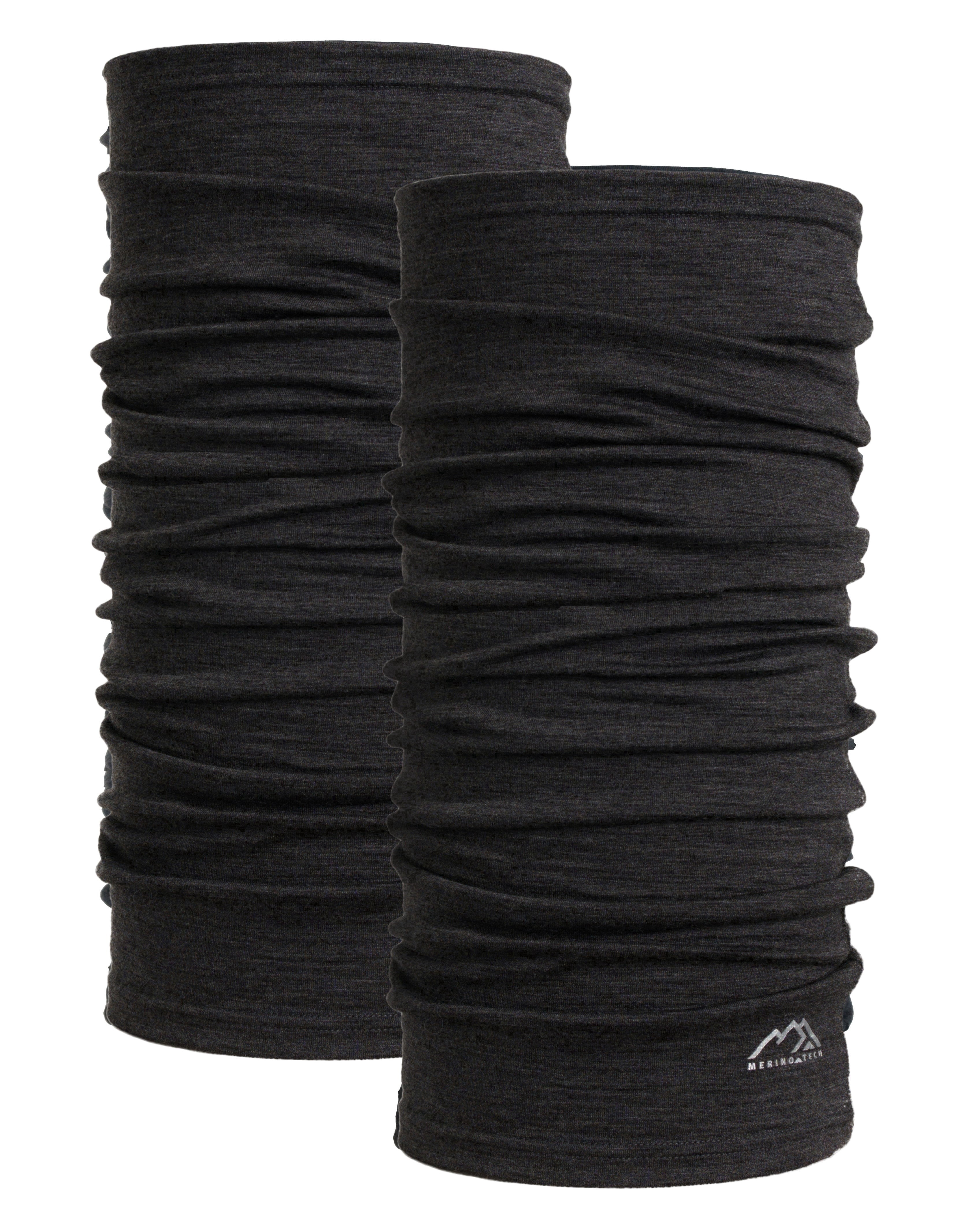 𝗩𝗘𝗥𝗦𝗔𝗧𝗜𝗟𝗘 Merino Wool Neck Gaiter - Ski Balaclava for Men & Women, Thermal Cold Weather Face Cover - Merino.tech