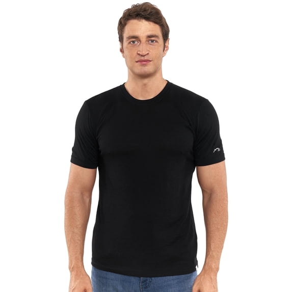 ππ₯πππ§πππ‘π Menβs 100% Merino Wool T Shirt Underwear Lightweight Base Layer Undershirt - Merino.tech