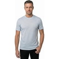 thumbnail image 1 of Merino.tech Men's Short Sleeve T-Shirt - 𝗟𝗶𝗴𝗵𝘁𝘄𝗲𝗶𝗴𝗵𝘁 Merino Wool Tee, Cloud - XL, 1 of 9