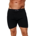 thumbnail image 1 of Merino.tech Men’s Merino Wool Underwear Boxer Briefs 𝗕𝗿𝗲𝗮𝘁𝗵𝗮𝗯𝗹𝗲 Base Layer (Large, 1 Pack - 190 Black Coal), 1 of 6