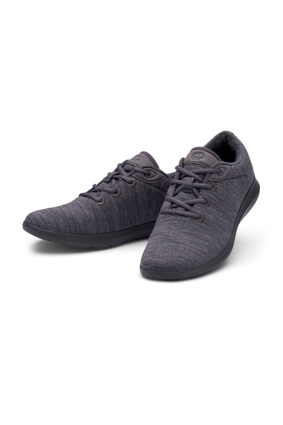 Men's Lace Up Dark Grey with Dark Grey Sole - Size 8