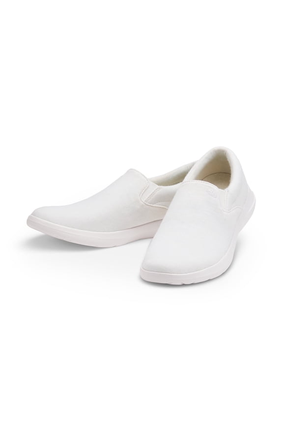 Men's Slip On Natural White - Size 12 - Wide