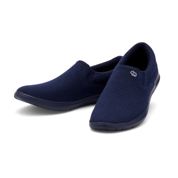 Merinos Men's Slip On Navy with Navy Sole - Size 13 - Wide