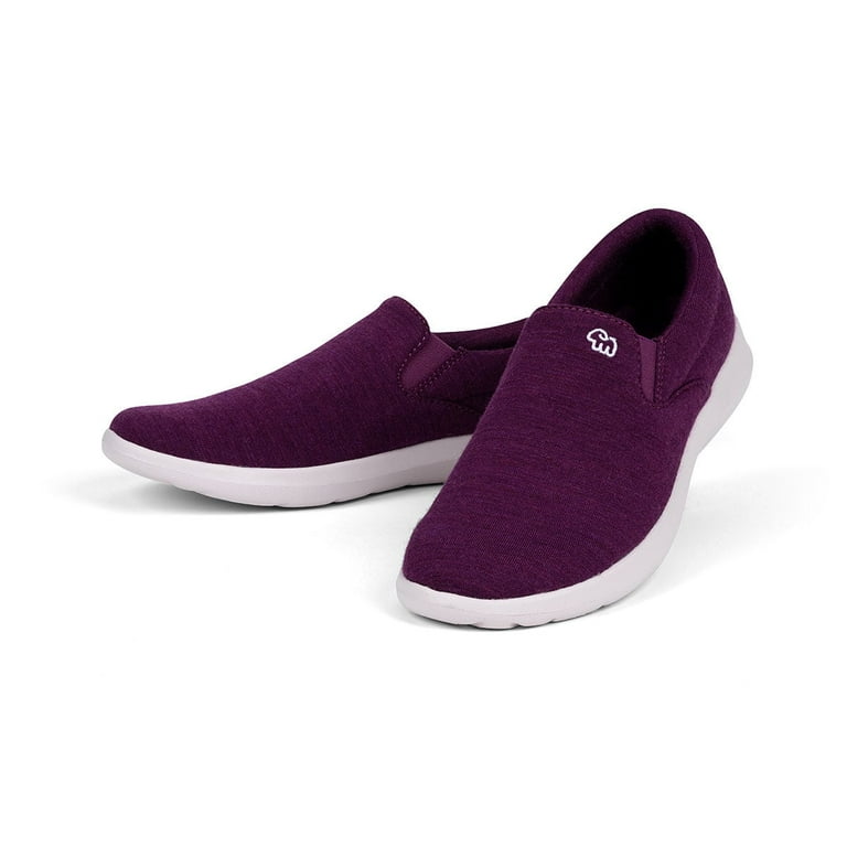 Merinos Slip Ons Merino Wool Sneakers Deep Purple Mens Size 11 Wide Merinos Women main image 3