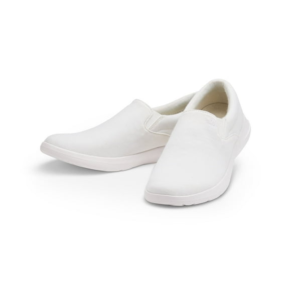 Merinos Women's Slip On Natural White - Size 7 - Wide