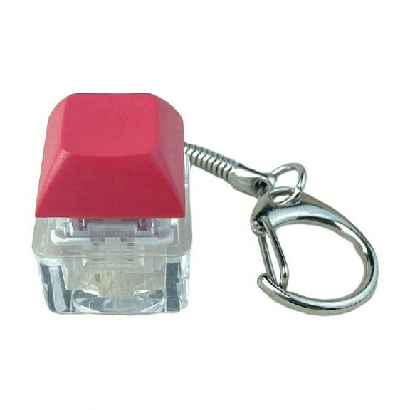 Merit  1 Muyu Decompression Keychain Mechanical Keyboard Button Keyring Fingertip Key Cap Pendant Antistress Toy