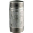 thumbnail image 1 of Merit Brass 1-1/4" X 6" 304 Stainless Steel Pipe Nipple, 1 of 3