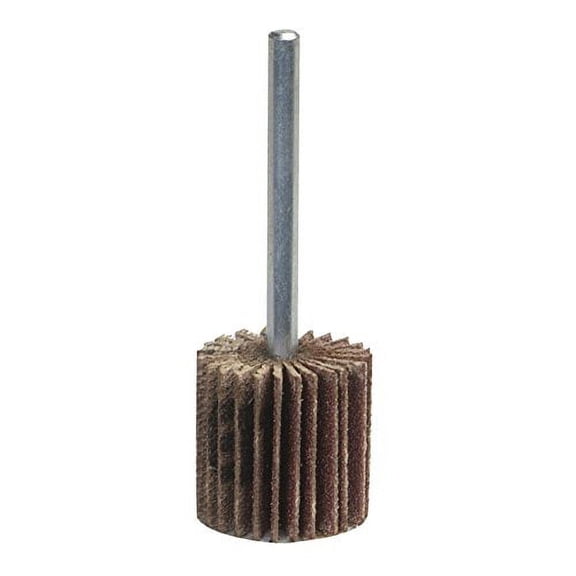 Merit Flap Wheel,3/4 in Dia,3/8 in W,P80 Grit 08834137561
