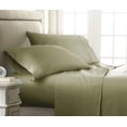 thumbnail image 1 of Merit Linens Luxury Hotel Quality Soft Embossed Checker 4 Piece Bed Sheet Set - Full - Sage, 1 of 2