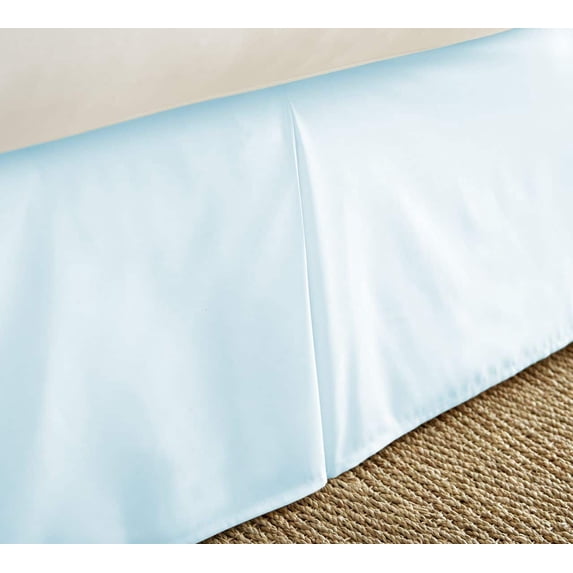 Merit Linens Premium Pleated Bed Skirt Dust Ruffle