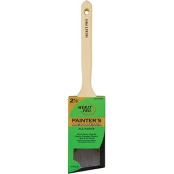 Merit Pro 00350 2-1/2 Painters Professional Angle Sash Brush