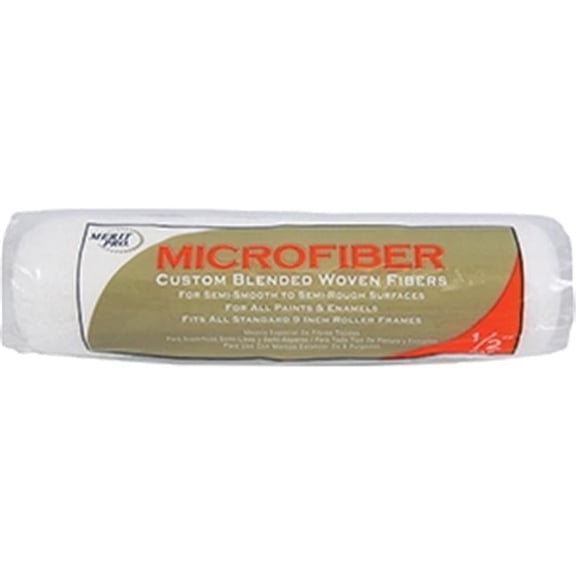 Merit Pro 429 9 x 0.5 in. Microfiber Roller Cover