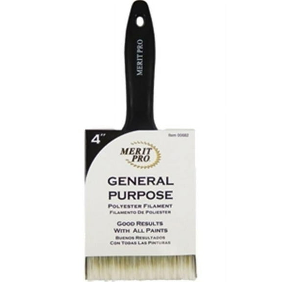 Merit Pro 682 4 in. Polyester Brush