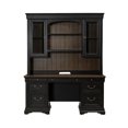 thumbnail image 1 of Meritage Credenza & Hutch - Aged Charcoal, 1 of 10