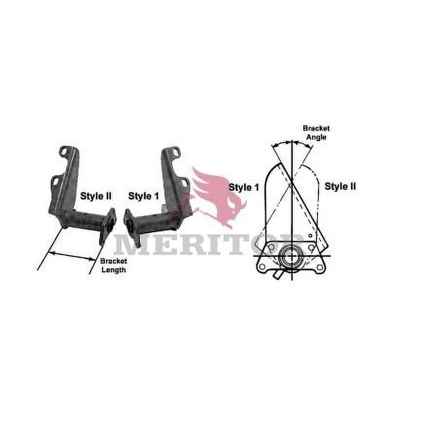 Meritor A93299U1555 Bracket - Walmart.com