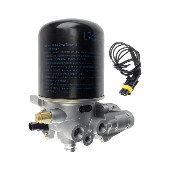 Meritor TDA R955205 SS1200 Heavy Duty Air Dryer 12 Volt for Heavy Duty Trucks