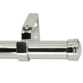 thumbnail image 1 of Meriville 1-Inch Diameter Norwood End Cap Single Window Treatment Curtain Rod, 48-Inch to 84-Inch, Satin Nickel, 1 of 5