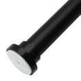 thumbnail image 1 of Meriville 1-inch Diameter Metal Tension Rod, Adjustable 16-24, Black, 1 of 7