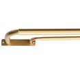 thumbnail image 1 of Meriville Double Wrap Around Blackout Curtain Rod Set - 1-inch Diameter Front Rod and 5/8-inch Diameter Back Rod, 84 - 120 Inch Adjustable, Royal Gold Finish, 1 of 2