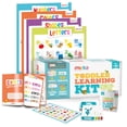 thumbnail image 1 of Merka Toddler Learning Kit: Posters, Flashcards, Book and Stickers, 1 of 7