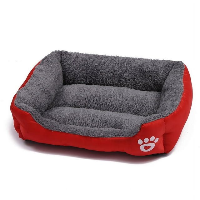 Merkaren Large Waterproof Orthopedic Dog Bed with Non-Slip Bottom, Gray