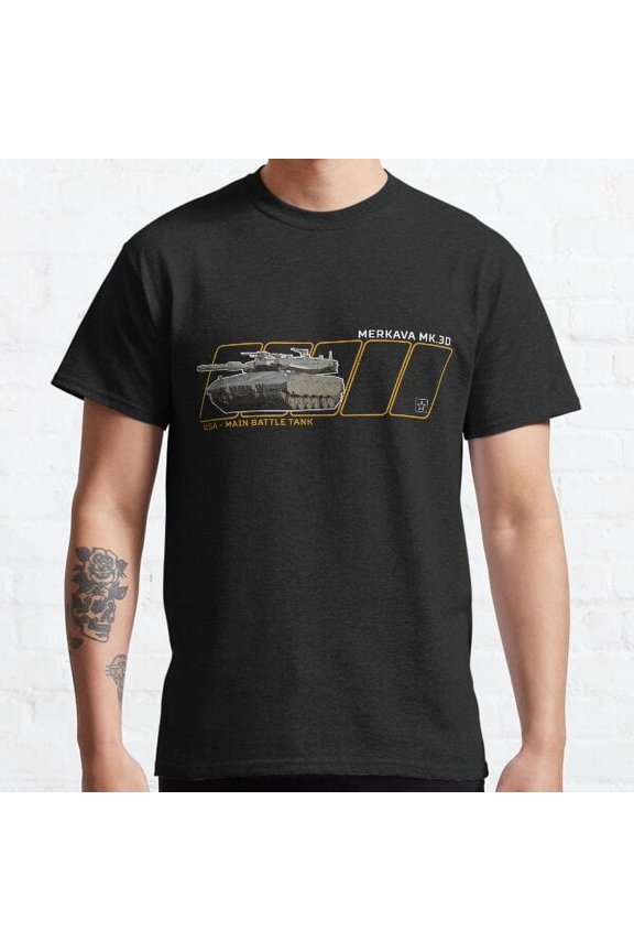 Merkava Mk. Usa Main Battle Tank Classic T-shirt