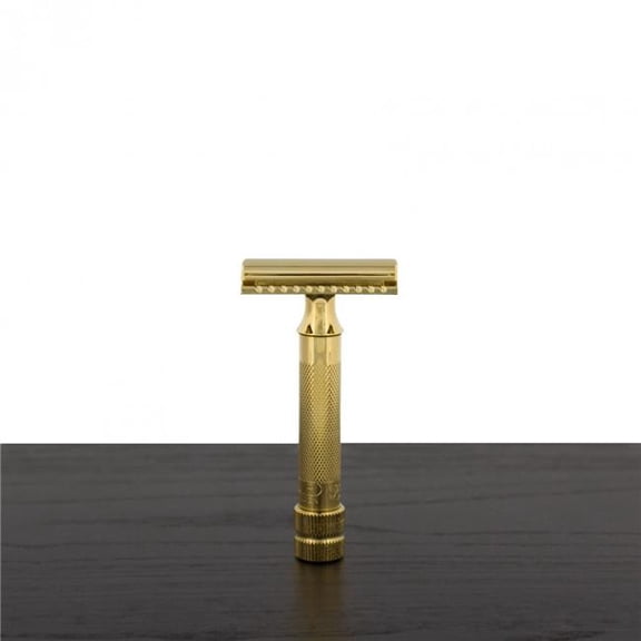 Merkur 34G Heavy Duty Classic Safety Razor, Gold
