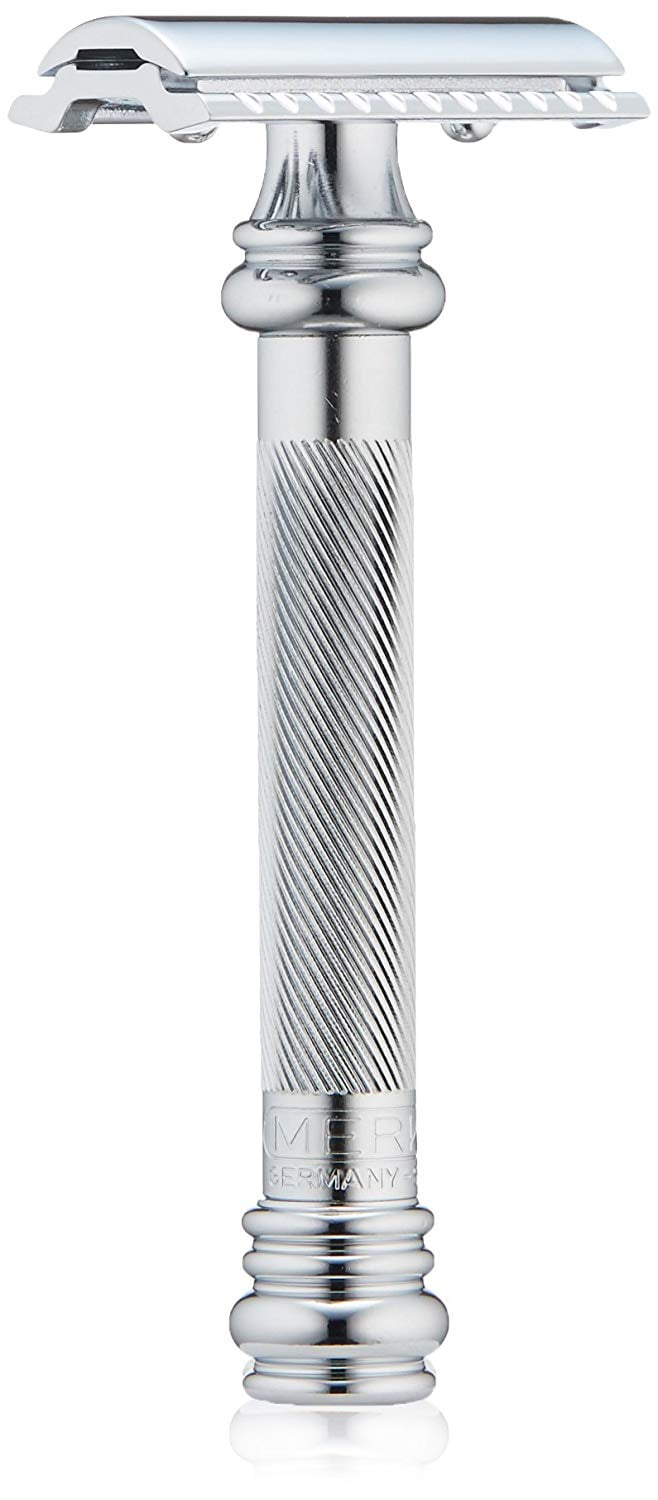 Merkur Model 38 Hd Classic "Barber Pole" 2 Piece Double Edge Long Safety Razor