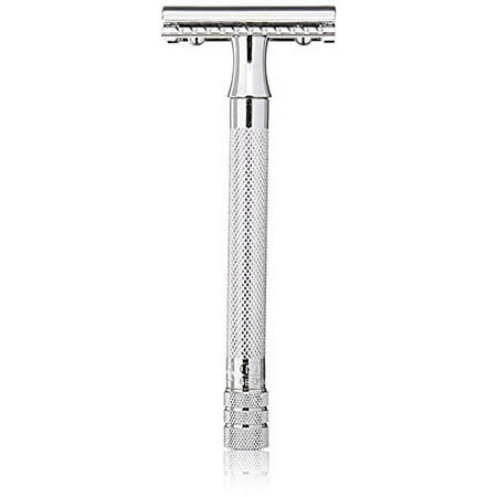 Merkur Safety Razor Long Handle 23c (23001) with Free Gbs Ocean Driftwood Sha...